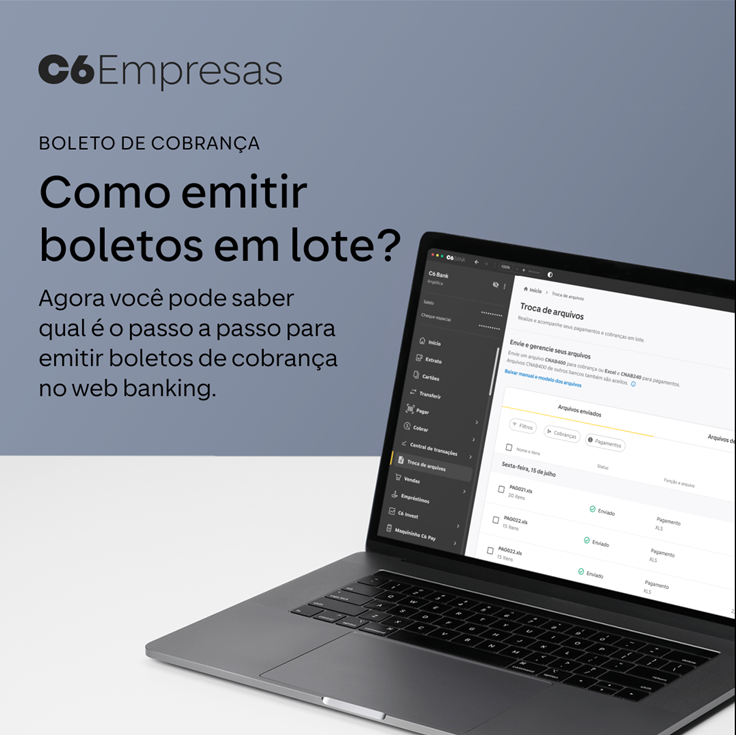 Boleto Cobrança em Lote